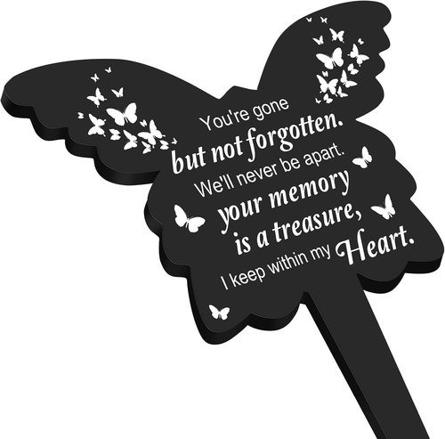 Wasserdichte Acryl Denkmal Erinnerung Grab Plakette Pfahl für Außen Hof - Bild 2 von 7