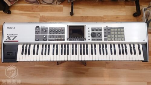 Roland Fantom-X7 76keys Digital Synthesizer Musical Instrument Used From Japan - Picture 3 of 24