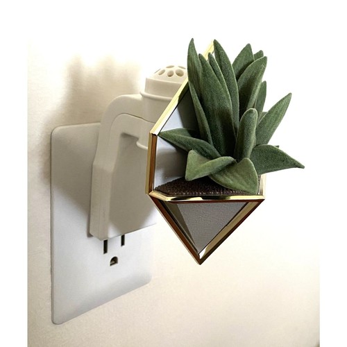 Bath & Body Works Succulent Geometric Planter Wallflowers Home Fragrance Plug In - Bild 2 von 5