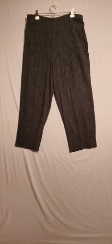 All That Jazz Womens Pants Plus Sz 2X Black Crinkle Texture High Rise Elastic Wa - Picture 8 of 8