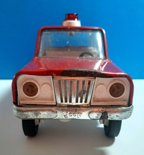 VINTAGE TONKA FIRE CHIEF JEEP WAGONEER - Picture 6 of 12