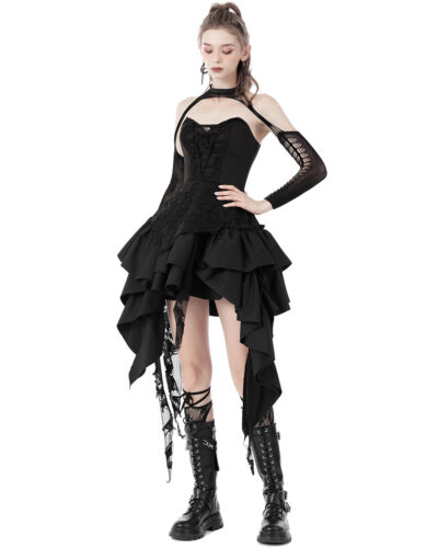 Dark In Love Dark Apocalypse Irregular Party Dress - Picture 6 of 13