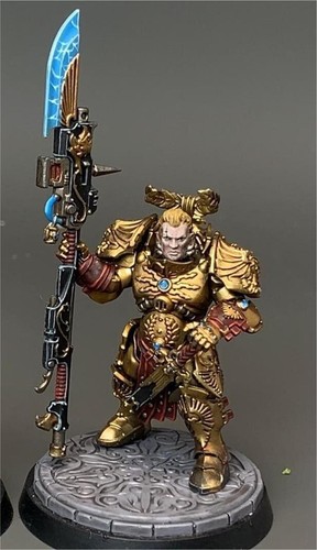 Warhammer 40K Talons of the Emperor Valerian Adeptus Custodes Pro Painted GW - Bild 5 von 8