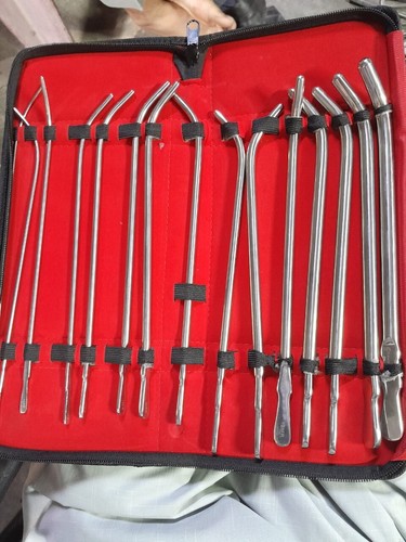Orthopedic Van Buren Dilator Urethral Gynecology Surgical Set Stainless 14PCS - Picture 2 of 4