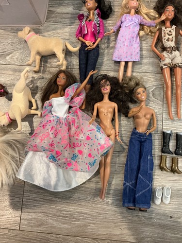 Lotto Barbie Bambole Barbie Videocamera Bambola e Vestiti Disney, Animali e Accessori - Foto 6 di 7