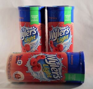 canisters packets raspberry