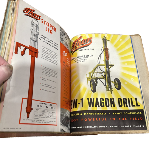 Purves Ritchie Son Vancouver Mining Construction Equip Catalog Jaeger Thor Air - Bild 18 von 22