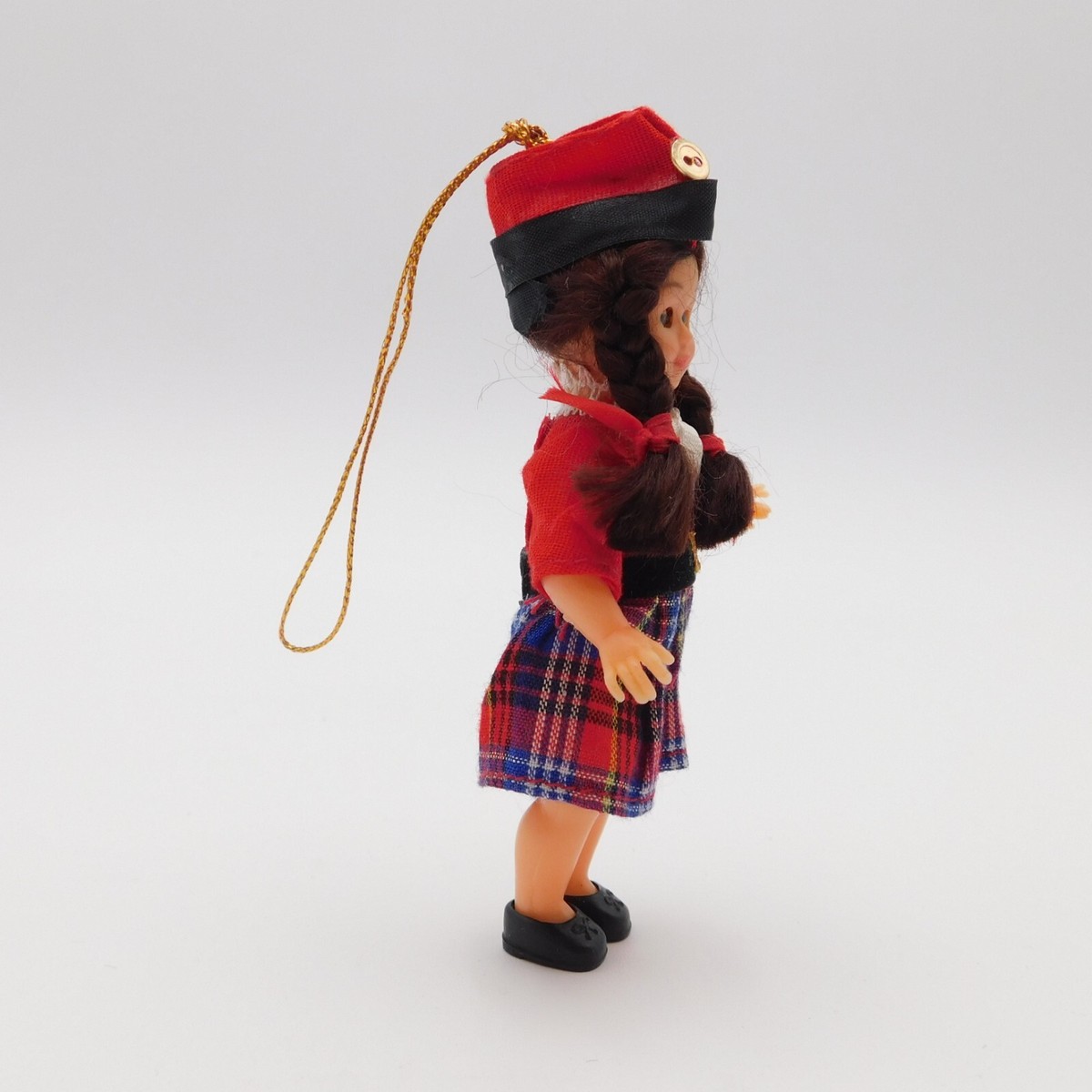 Vintage Nationality Sleepy Eye Doll Ornament Scotland Vintage Nationality Sleepy Eye Doll Ornament Scotland