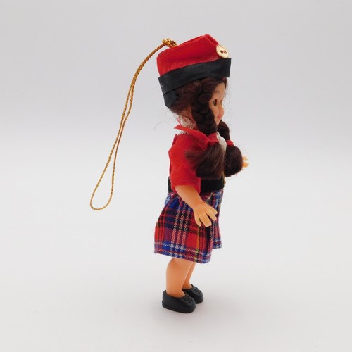 Vintage Nationality Sleepy Eye Doll Ornament Scotland Scottish Made in HONG KONG - Picture 2 of 9
