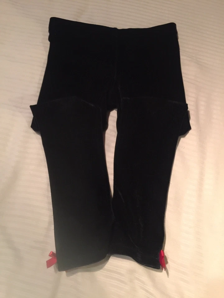 Jessica Ann Niñas 2 Piezas Rojo Negro Vacaciones Set Talla 4 Foto 4 de 4