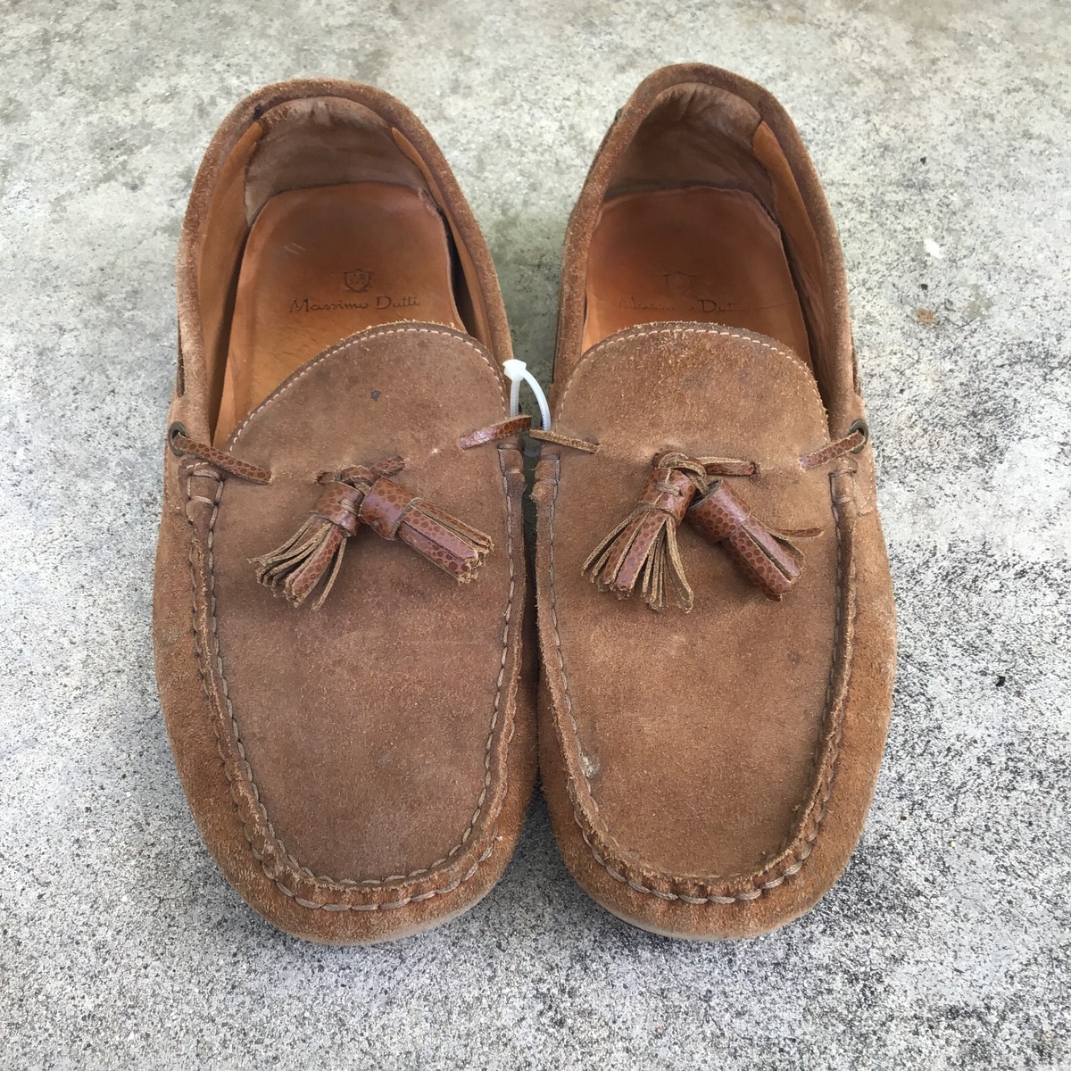 ☆日本未入荷*Massimo Dutti*新作*本革スエードローファー/BE☆ Massimo Dutti(マッシモドゥッティ)のレディース ローファー