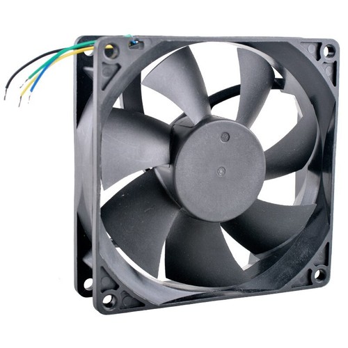 F129025SU 9.2cm 92mm 92x92x25mm DC12V 0.38A 4lines High speed cooling fan - Picture 3 of 8