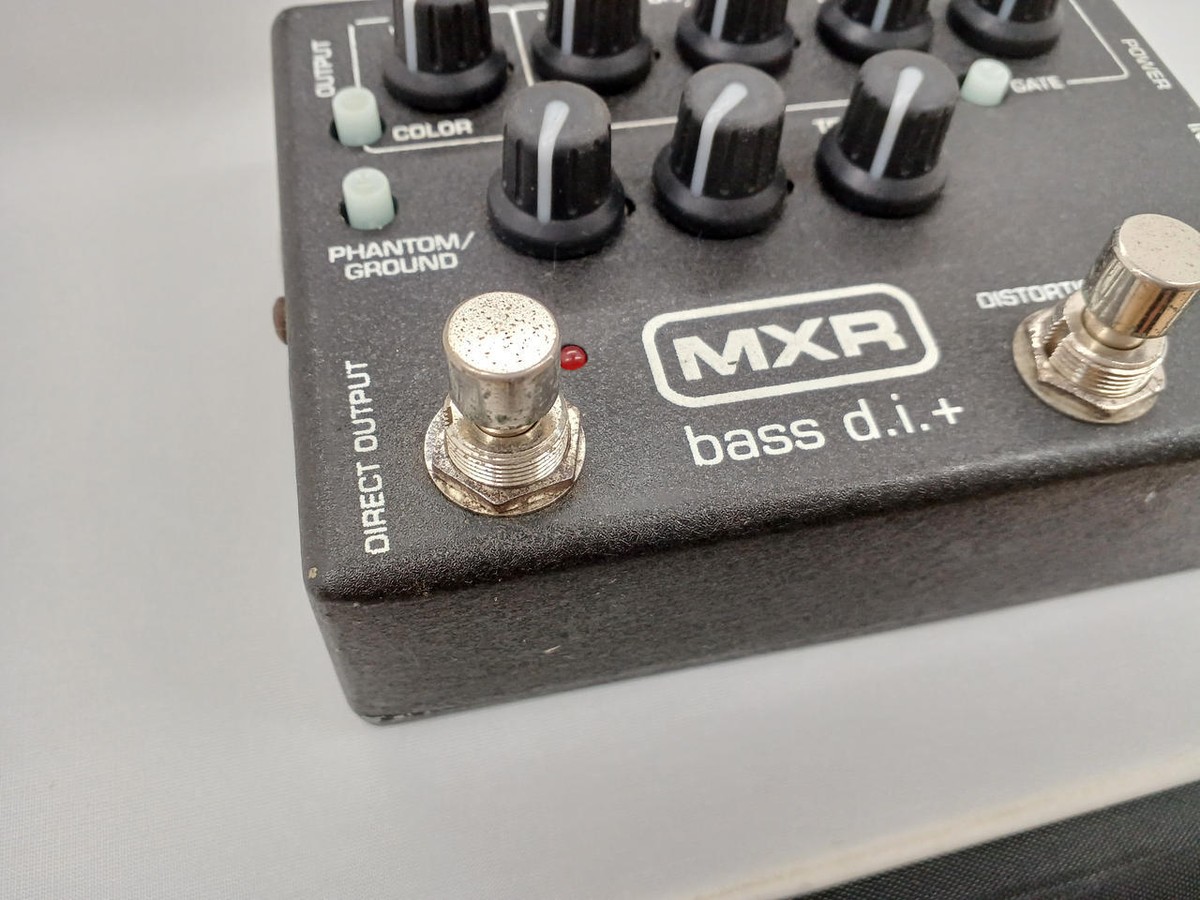 ベース MXR M80 bass d.i.+ silver Amazon.com: MXR M80 Bass D.I.+ Bass Guitar Preamp Distortion