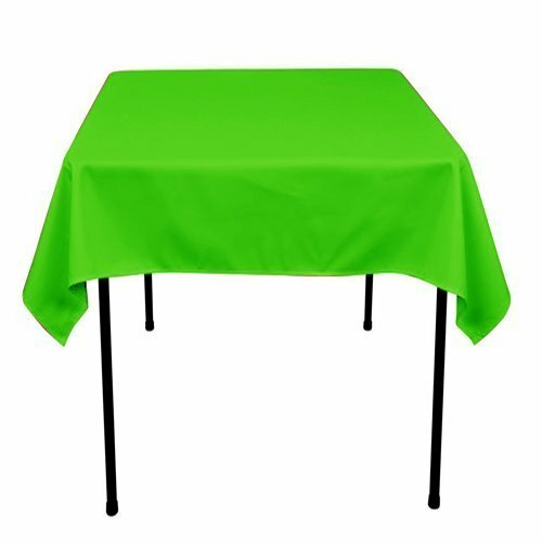ADD&SHIP Quadratische Polyester Tischdecke (60" x 60") | Sehr elegant & langlebig - Bild 3 von 45