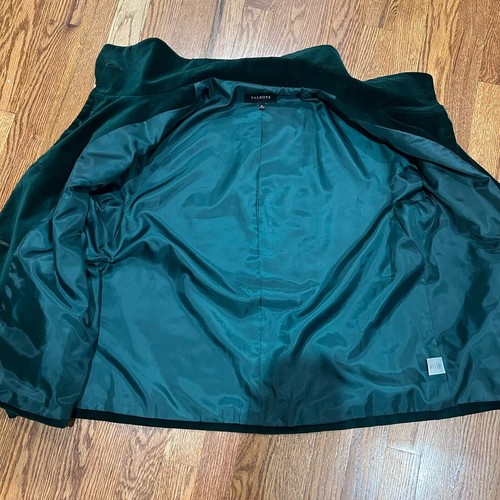 Talbot's  Green Cotton Swing Jacket Size 14 Made In Vietnam - Imagen 15 de 16