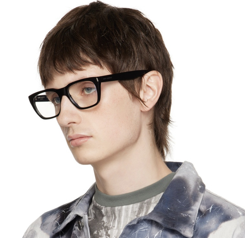 НОВЫЕ черные очки Yves Saint Laurent SL-598-OPT-001 Black AR (RIFLESSO)