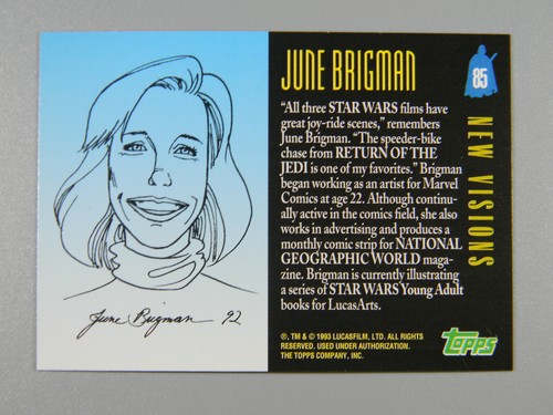 Star Wars - Galaxy - Art Design Series One - 1993 Lucasfilm - Topps - Sie wählen Ihre Karte - Bild 339 von 560