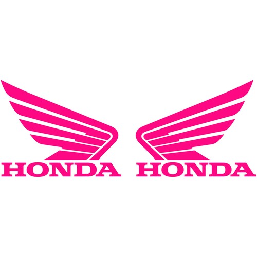 2 pegatinas de vinilo con logotipo de ala de motocicleta Honda 6" para automóvil camión ventana carreras CBR - Imagen 15 de 26