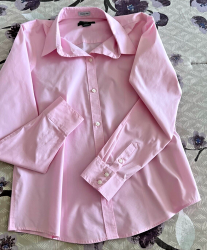 Liz Claiborne Career Petite Pink Blouse, LN!! Princess Seams for Great Fit! PM - Picture 7 of 7