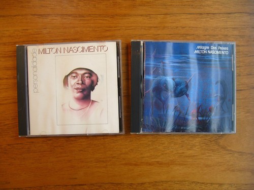 Menge 2 Audio-CDs von Milton Nascimento * Milagre Dos Peixes & Personalidade