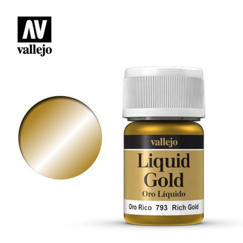 Vallejo LIQUID GOLD SERIES 35ml BOTTLES COMPLETE RANGE YOUR CHOICE - Picture 5 of 9