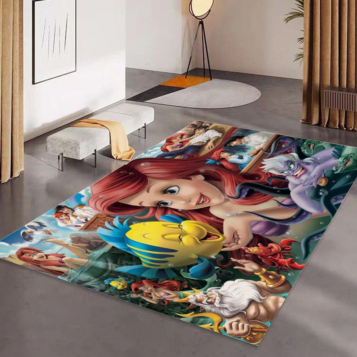 The Little Mermaid Disney Rug