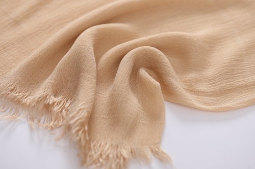 Bufanda premium lisa engarzada elástica arrugada alta calidad elegante hijab suave - Imagen 4 de 28