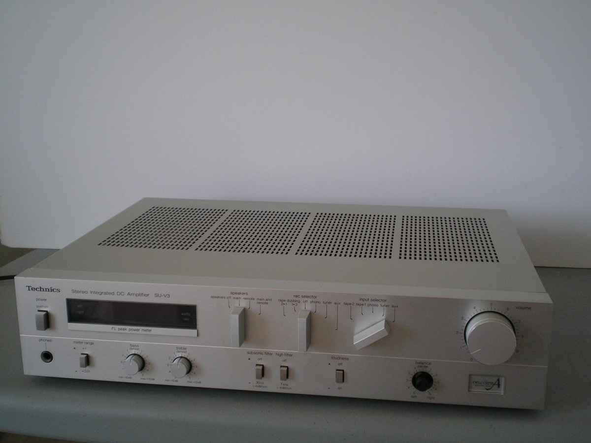 Technics SU- V3 プリメインアンプ　テクニクス Technics SU-V3 Integrated DC amplifier, clean | eBay