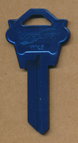 WK-2 Key Blank ASSORTED COLORS AVAILABLE - Picture 21 of 24