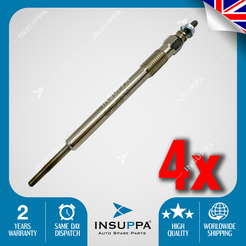 Glow Plugs 7V For Hyundai Santa Fe Ix35 Kia Sorento Sportage 367102F000 -4Pcs - Picture 2 of 14