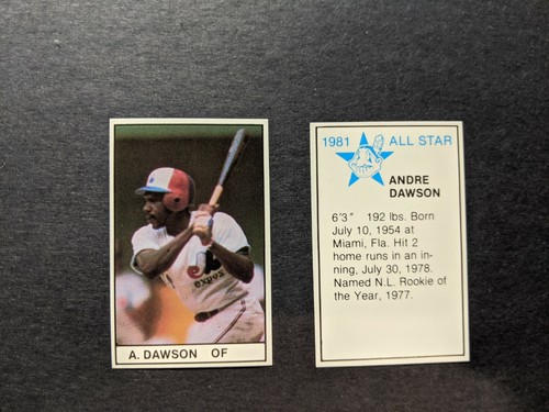 MLB All-Star Game Program Player Inserts 1981 1982 1983 1984 1985 1986 U Pick    - Picture 51 of 251