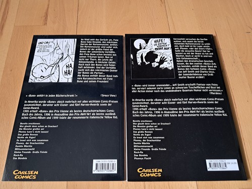 Bone Nº12, 13 - Lote 2 álbumes de cómics CARLSEN PRIMERAS EDICIONES EXCELENTE Z0 Jeff Smith - Imagen 2 de 3