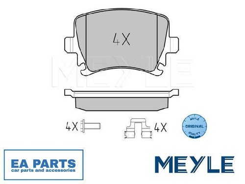 Brake Pad Set, disc brake for AUDI SEAT SKODA MEYLE 025 239 1417 - Bild 1 von 3