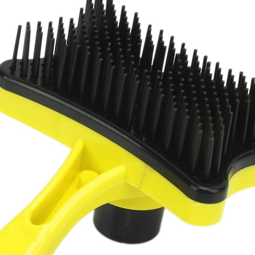 Pet Dog Cat Hair Remover Comb Grooming Massage Deshedding Self Cleaning Brush - Picture 6 of 24