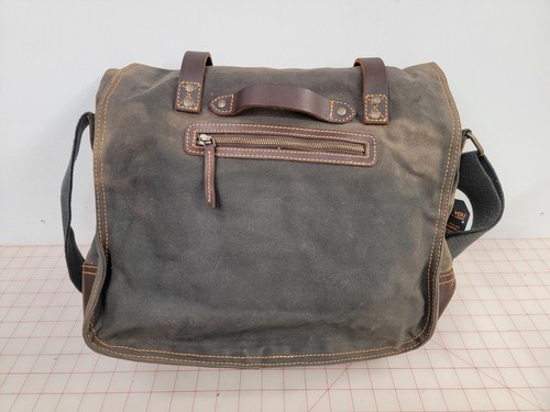 Damndog HAVERSACK Bag Rebel Gray Canvas Travel Work Retail Was $159 Sold out - Picture 4 of 10