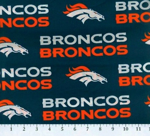 NFL Football Cotton Fabric By The 1/4 Quarter Yard - PICK TEAM - 9"L x (42-58"W) - Picture 33 of 113