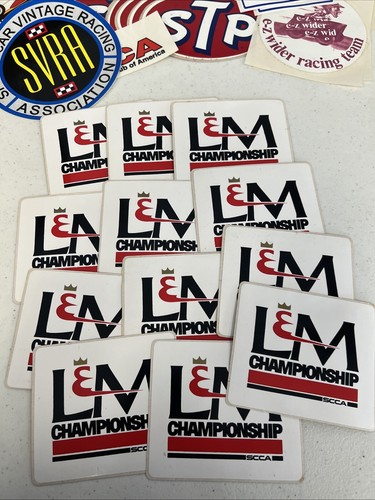 Car Auto Racing Vintage Lot Indycar Patches Stickers Lot Stp L And M Lot Of 50 - Picture 4 of 9