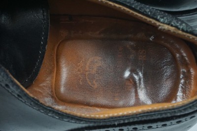 Calfskin Medallion Tip Blucher Shoe