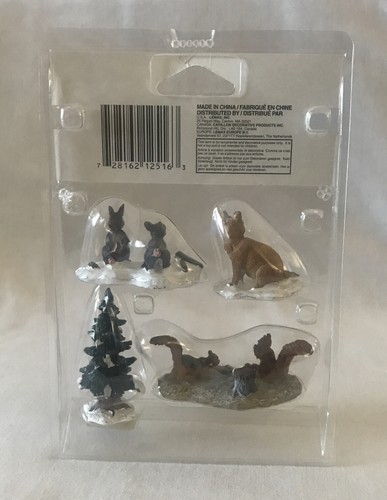 Christmas Lemax Village Collection 2001 Woodland Animals 12516 Village Town - Bild 9 von 10