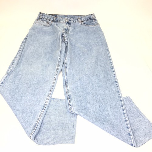 Jeans uomo Levis 560 linguetta rossa vestibilità ampia gamba affusolata vintage Y2K 34 x 34  - Foto 1 di 7