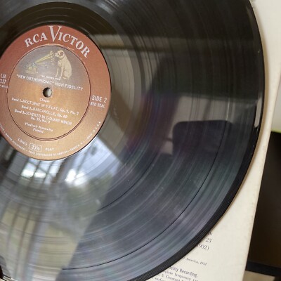 Vladimir Horowitz - Horowitz Plays Chopin - Record LP RCA