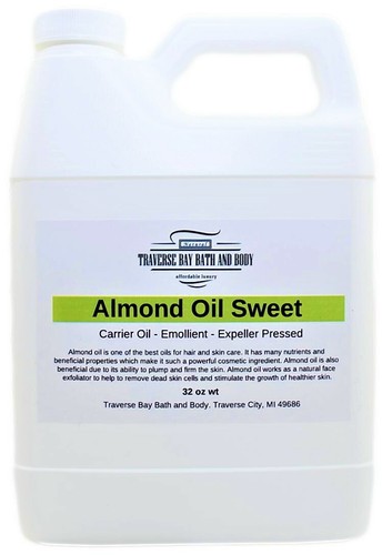 Sweet Almond Oil, Organic, cold press.100% pure, carrier oil, soap making 2oz-64 - Picture 30 of 52
