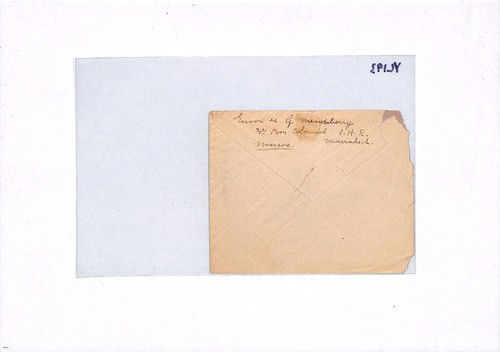 Marokko? Brief Frankreich Militär *Truppen Barken* Paris 1912 weitergeleitet USA! YL193 - Bild 12 von 12