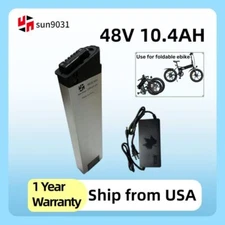 48V 10.4Ah EBIKE Battery Lithium Li-ion for Lectric xp folding Bicycle 43cm Bike