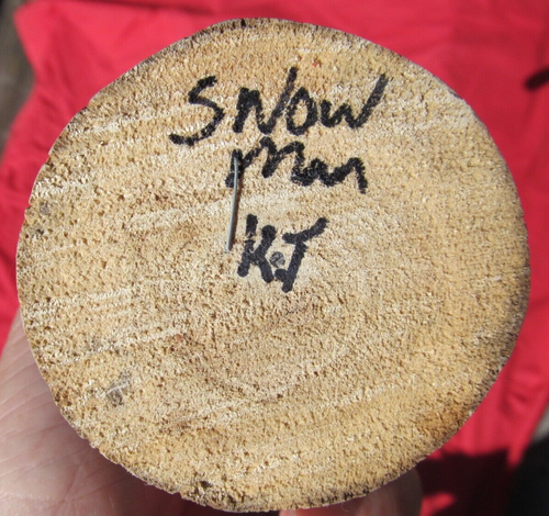 Vintage Hopi Kachina Doll Snow Man - Picture 8 of 9