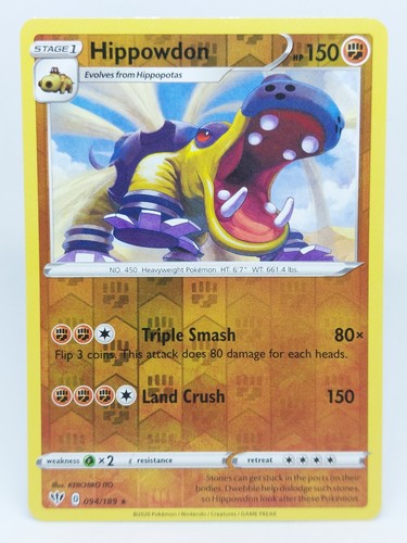 POKEMON TCG SWORD & SHIELD DARKNESS ABLAZE CHOOSE CARD RARE HOLO REVERSE 2020 - Picture 80 of 138