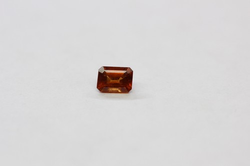 1,17 Carat Orange Hessonit Garnet Gemstone Oktagonschliff Collectors Stone Vs - Picture 2 of 9