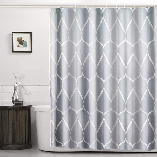 i@Home Extra Long Bathroom Shower Curtain Bath Tub Curtain Polyester Waterproof - Picture 31 of 43