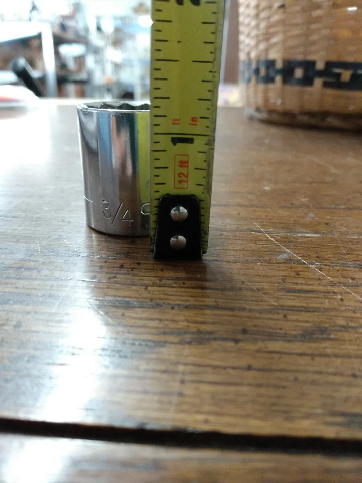 Craftsman 3/4" socket. (Cm) - Image 2 of 4
