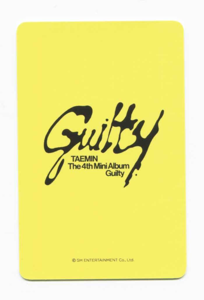 TAEMIN - GUILTY [WITHMUU SOUNDWAVE] FAN SIGN EVENT OFFICIAL